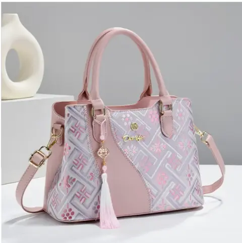Pastel Floral Handbag